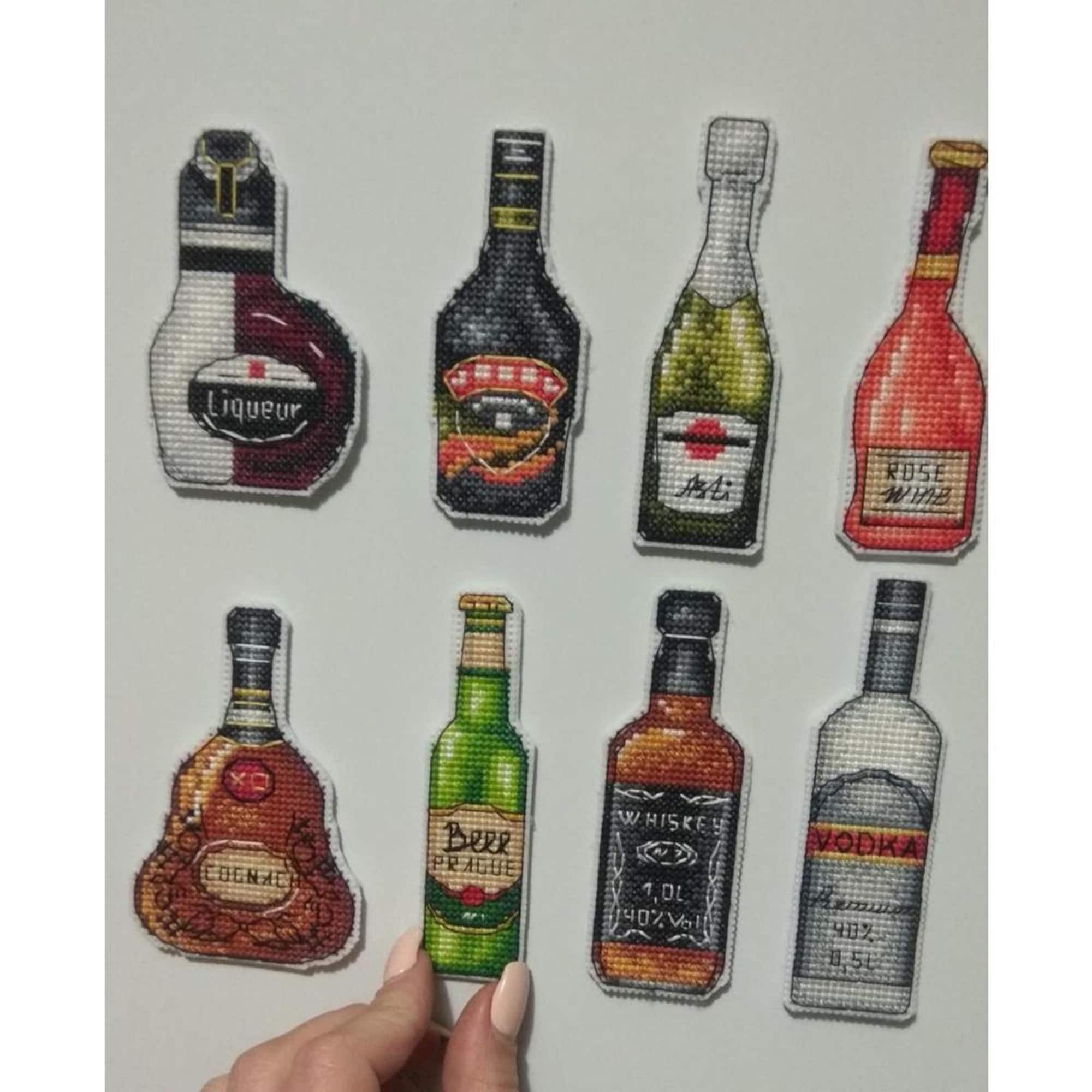 MP Studia Bottles Cross Stitch Kit